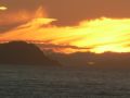 Sonnenuntergang auf See